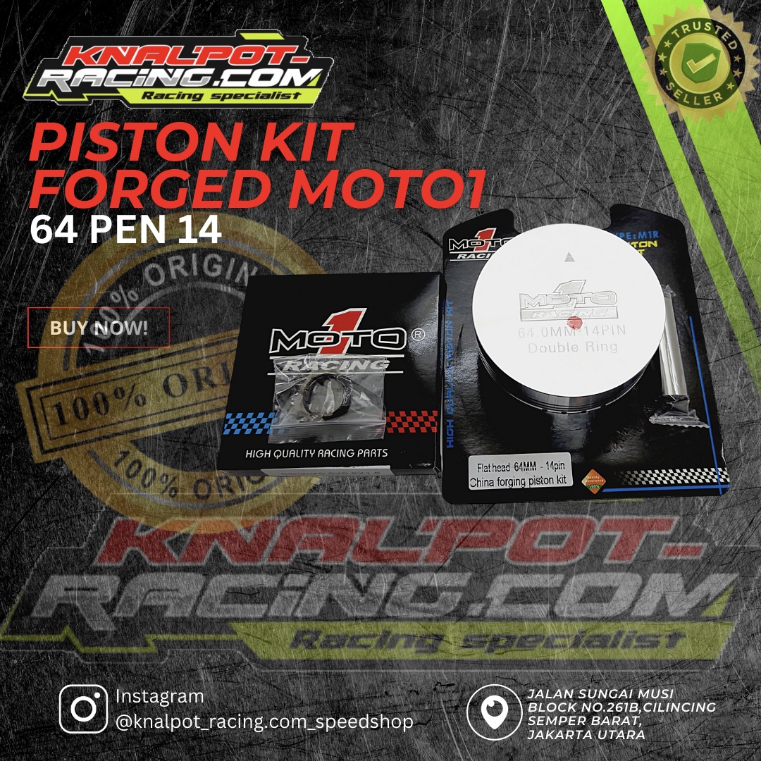 PISTON KIT FORGED MOTO1 64 PEN 14